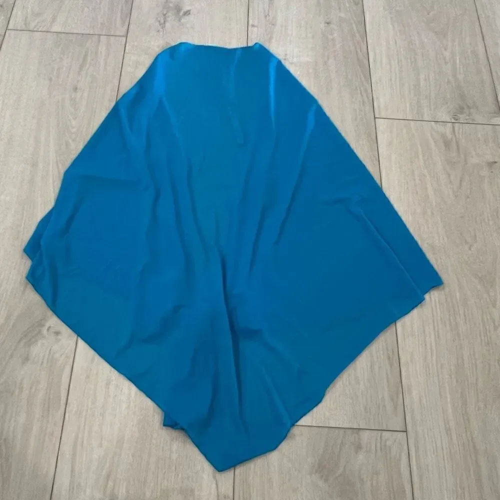 SKIMS MESH TIE SARONG | TURQUOISE skirt size 2X/3x